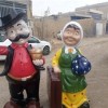 المان عمو نوروز و ننه سرما فایبرگلاس