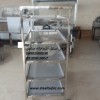ترولی استیل طبقه دار رستورانی