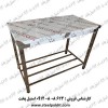 میز کار استیل یک متری