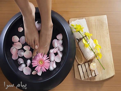 پارافین تراپی در سالن زیبایی گل نرگس