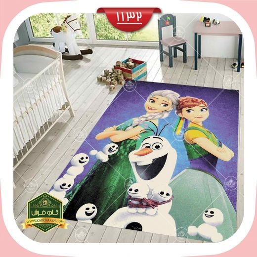 فرش کودک در طرح ها و رنگ های متنوع
