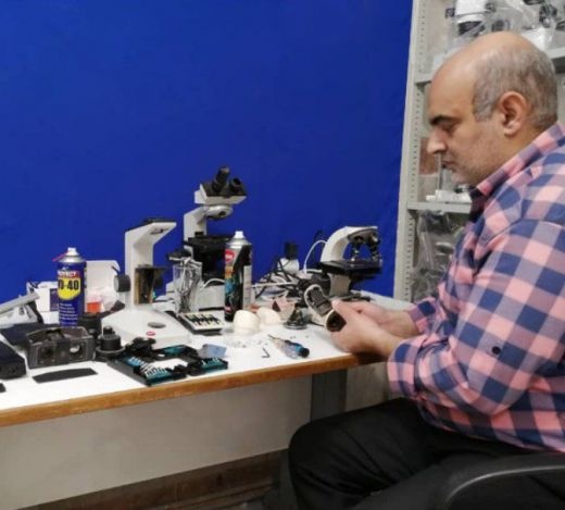 تعمیر میکروسکوپ اینورت بیولوژی فلورسنت