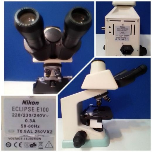 قیمت خرید تعمیر میکروسکوپ بیولوژی سه چشمی نیکون E1