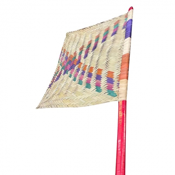 بادبزن حصیری ذغال گستر