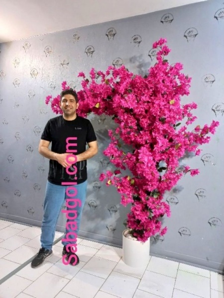 ساخت درخت شکوفه مصنوعی در گستره تم رنگها