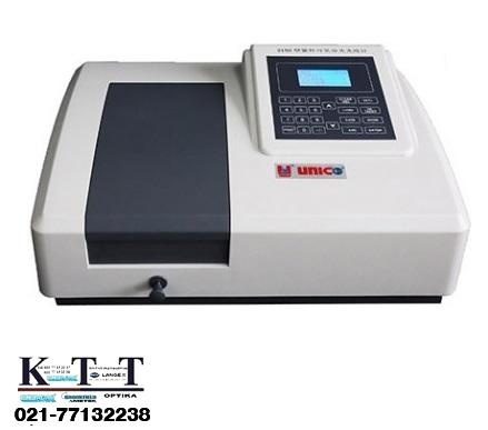 مشخصات دستگاه  unico vis spectrophotometers