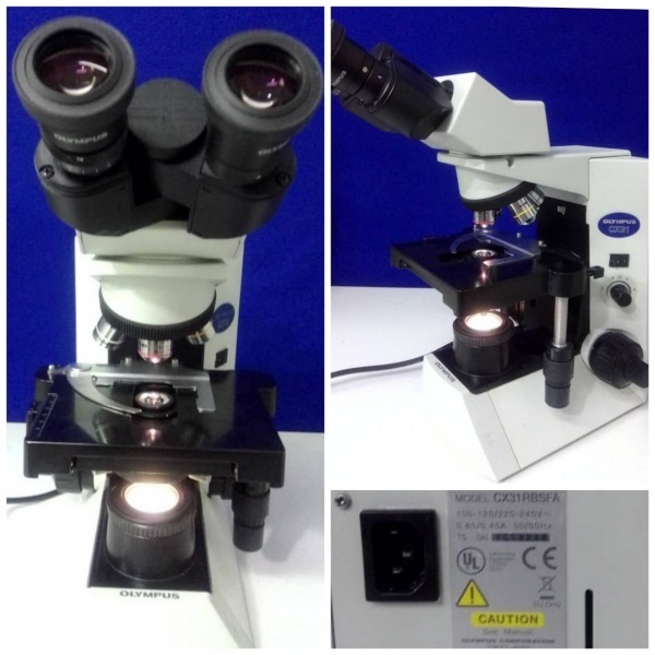 میکروسکوپ بیولوژی دو چشمی المپیوسCX31