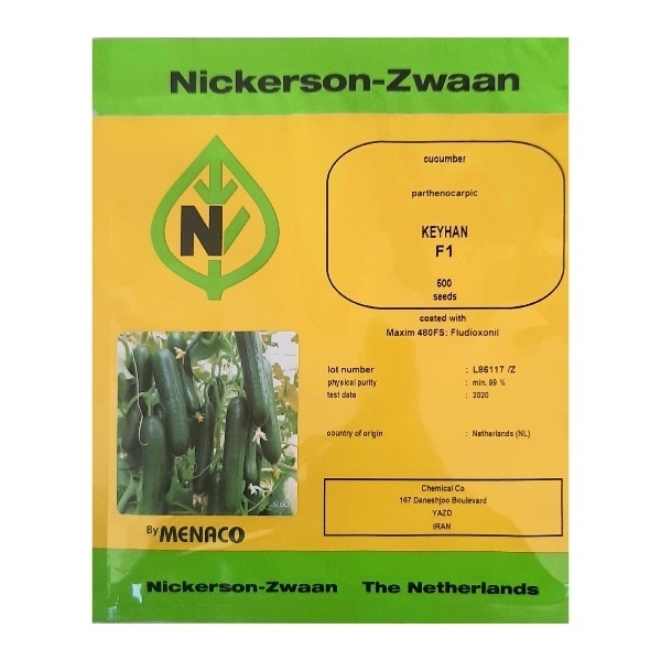 بذر خیار گلخانه ای کیهان... محصول شرکت نیکرسون
