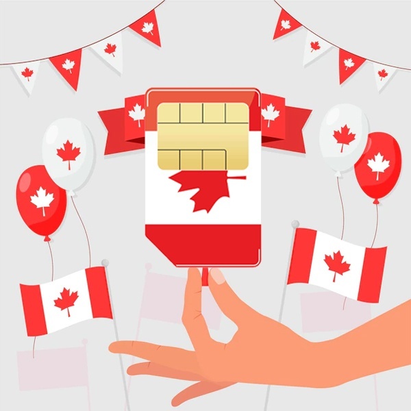 سیم کارت کانادا | سیم کارت بین المللی کانادا